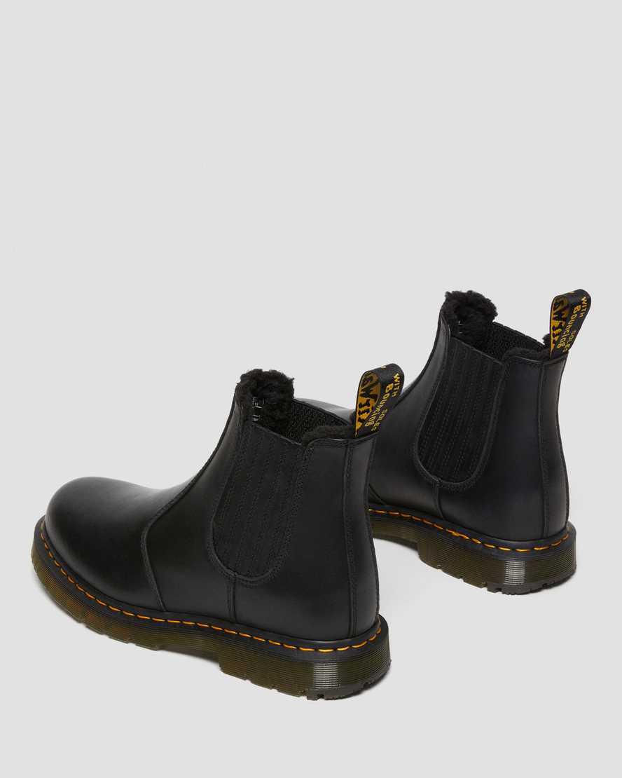 Dr Martens 2976 Wintergrip Deri Erkek Chelsea Bot Siyah  Türkiye |  62917-LEHN