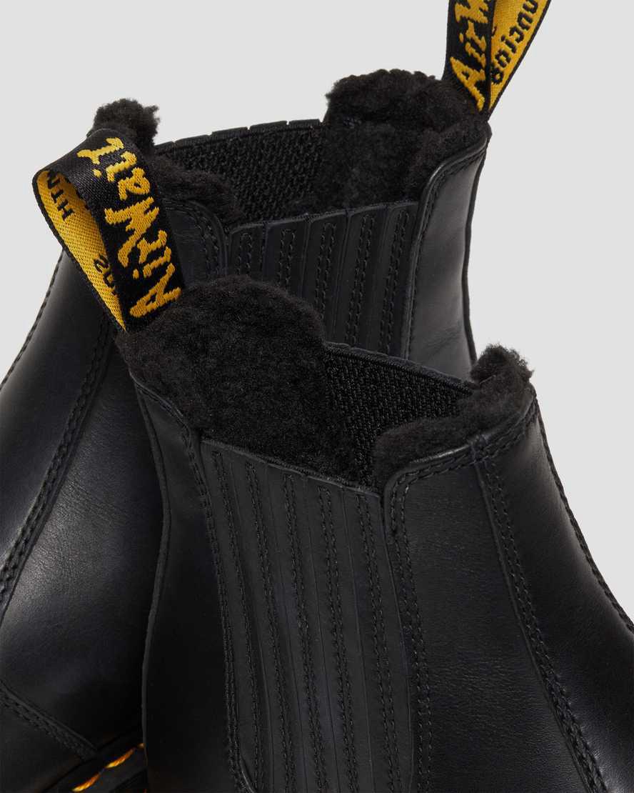Dr Martens 2976 Wintergrip Deri Erkek Chelsea Bot Siyah  Türkiye |  62917-LEHN