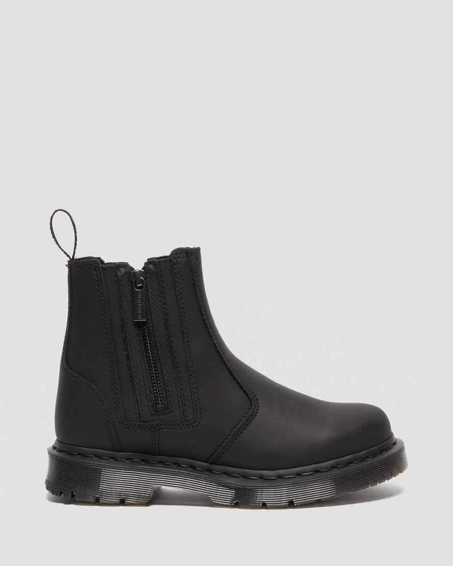Dr Martens 2976 Wintergrip Zip Kadın Chelsea Bot Siyah  Türkiye |  17092-LEZY