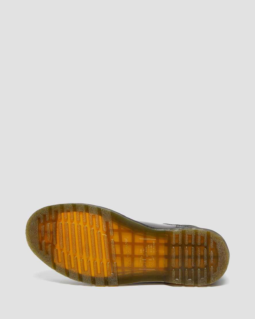 Dr Martens 2976 Yellow Stitch Smooth Deri Chelsea Erkek Bilek Boy Bot Bordo  Türkiye |  68041-DCMO