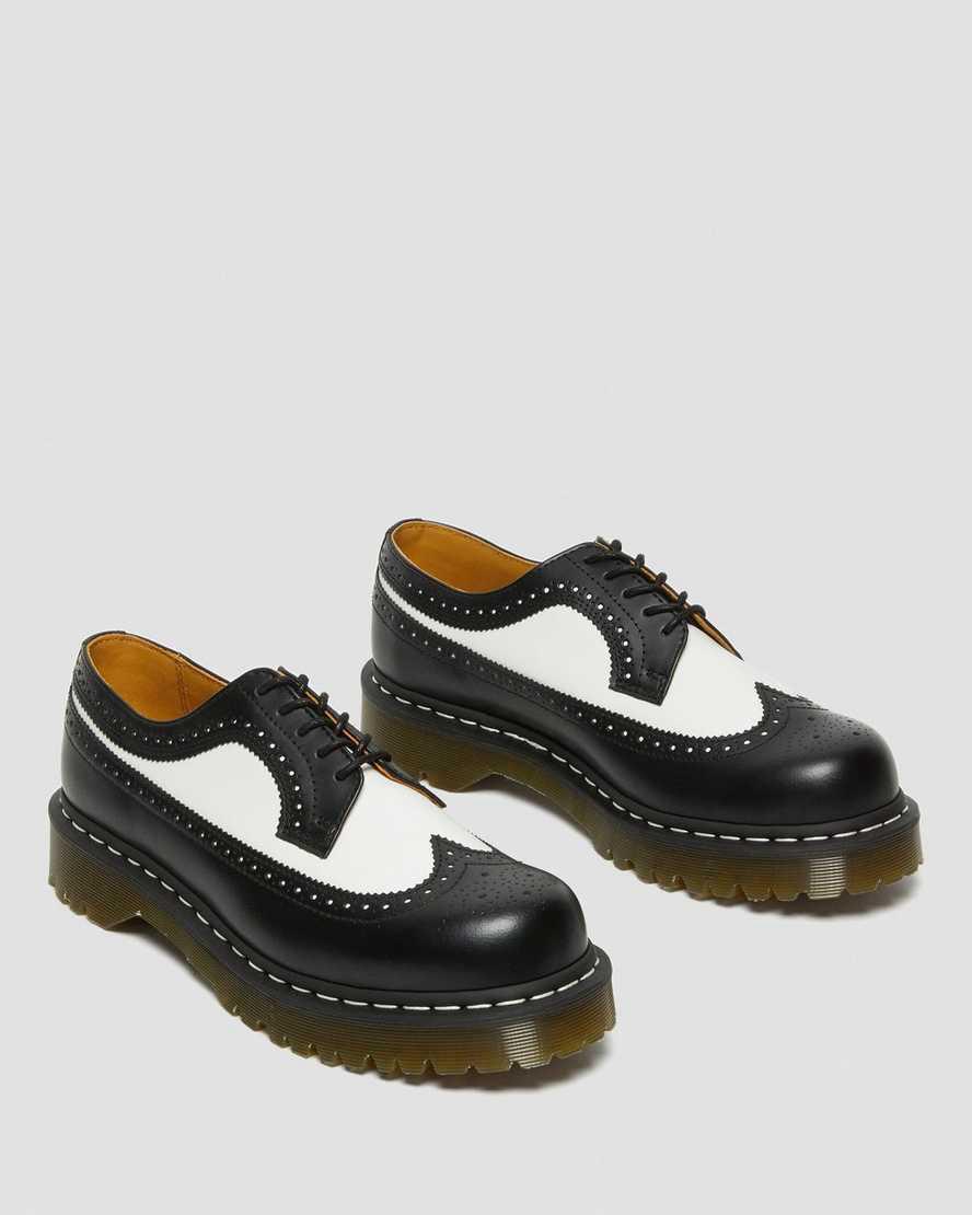 Dr Martens 3989 Bex Smooth Deri Brogue Erkek Oxford Ayakkabı Siyah  Türkiye |  94026-OEAH