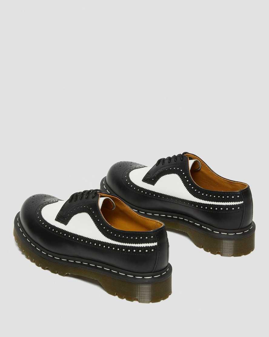 Dr Martens 3989 Bex Smooth Deri Brogue Erkek Oxford Ayakkabı Siyah  Türkiye |  94026-OEAH