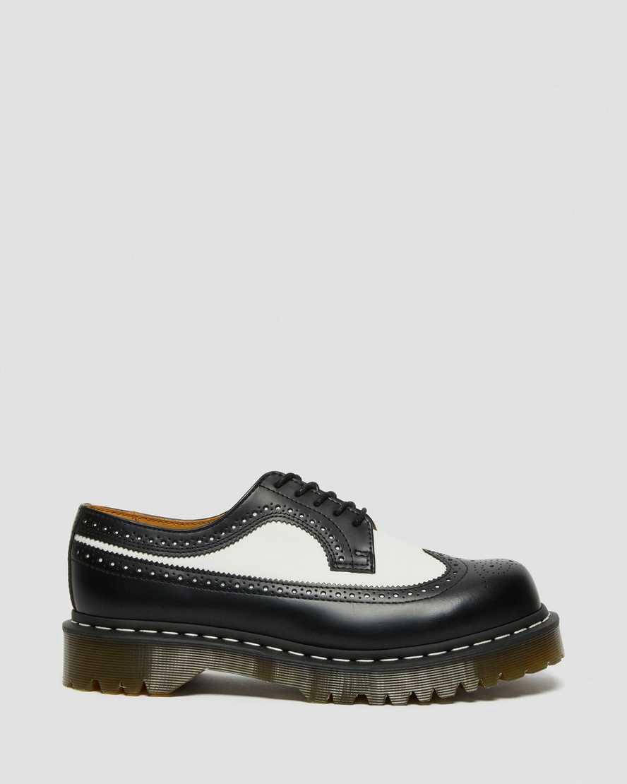 Dr Martens 3989 Bex Smooth Deri Brogue Erkek Oxford Ayakkabı Siyah  Türkiye |  94026-OEAH
