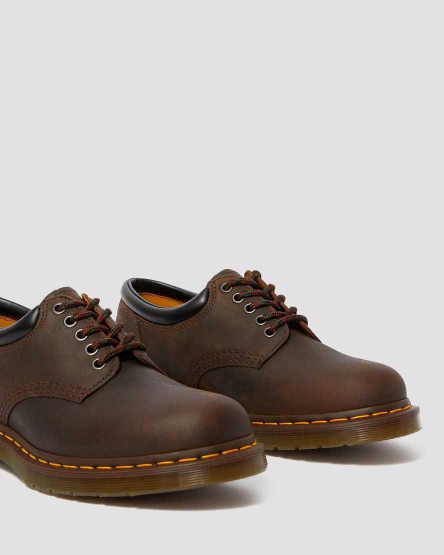 Dr Martens 8053 Crazy Horse Deri Gündelik Erkek Oxford Ayakkabı Kahverengi  Türkiye |  06974-XCRO