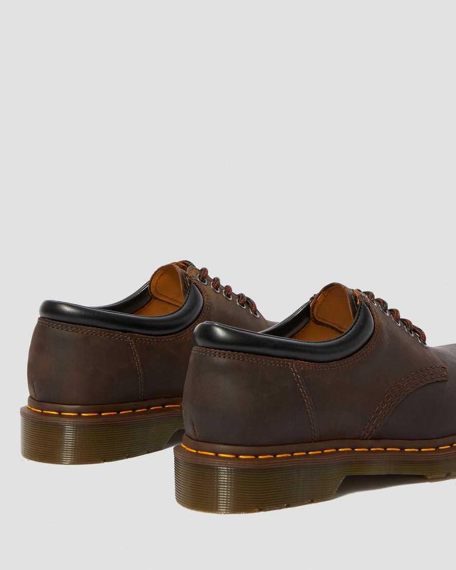 Dr Martens 8053 Crazy Horse Deri Gündelik Erkek Oxford Ayakkabı Kahverengi  Türkiye |  06974-XCRO