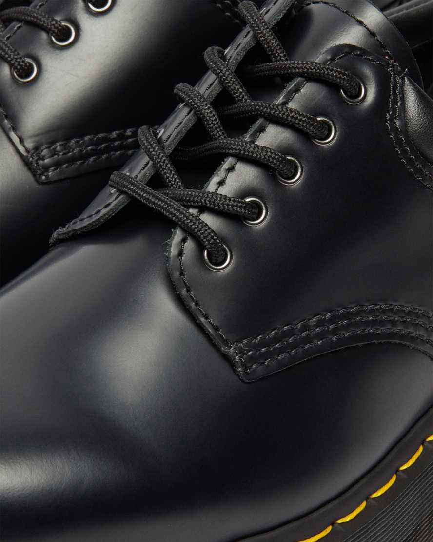 Dr Martens 8053 Deri Platform Gündelik Erkek Oxford Ayakkabı Siyah  Türkiye |  12083-STDK
