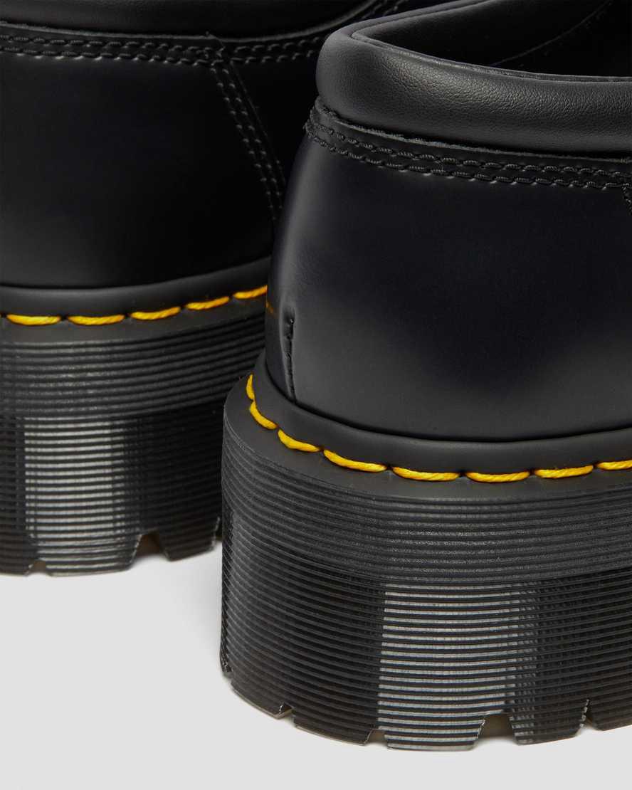 Dr Martens 8053 Deri Platform Gündelik Erkek Oxford Ayakkabı Siyah  Türkiye |  12083-STDK