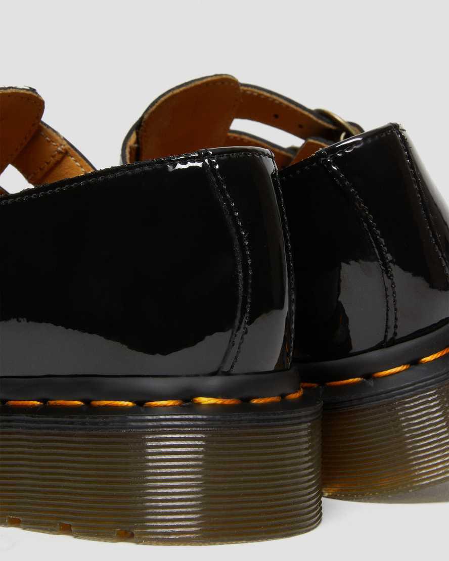 Dr Martens 8065 Rugan Deri Kadın Mary Jane Ayakkabı Siyah  Türkiye |  70943-BRWY