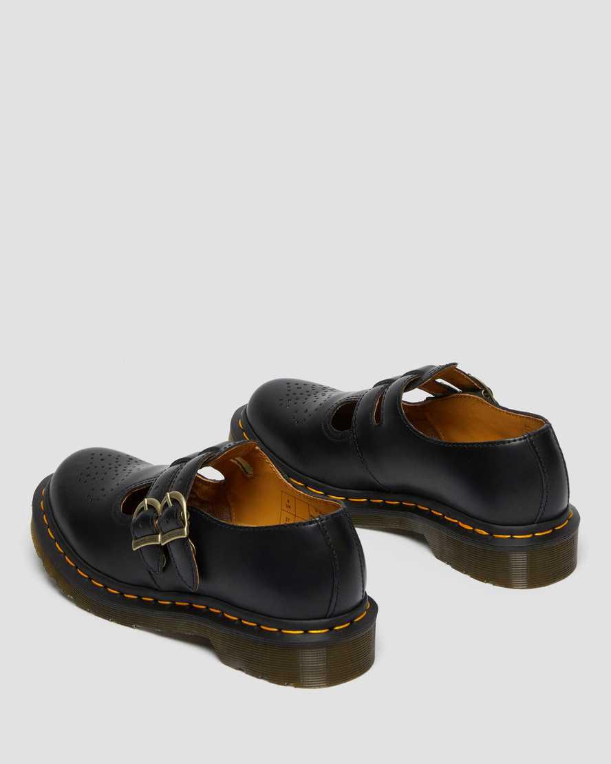 Dr Martens 8065 Smooth Deri Kadın Mary Jane Ayakkabı Siyah  Türkiye |  27960-CALY