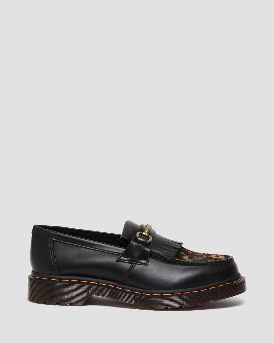Dr Martens Adrian Snaffle Hair On Kadın Loafer Ayakkabı Siyah  Türkiye |  94731-ADCQ