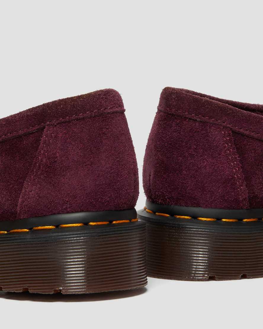 Dr Martens Adrian Snaffle Süet Erkek Loafer Ayakkabı Mor  Türkiye |  15607-GXTU
