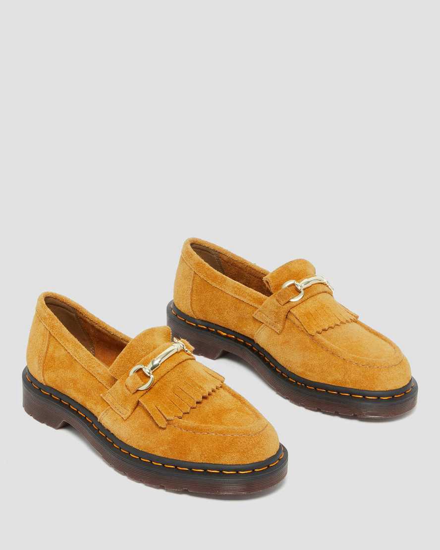 Dr Martens Adrian Snaffle Süet Erkek Loafer Ayakkabı Sarı  Türkiye |  36702-GHNW