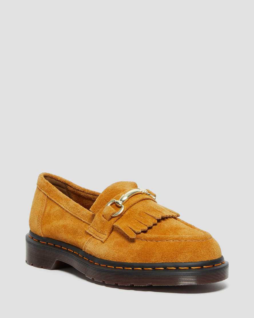 Dr Martens Adrian Snaffle Süet Erkek Loafer Ayakkabı Sarı  Türkiye |  36702-GHNW