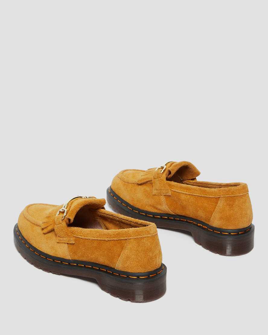 Dr Martens Adrian Snaffle Süet Kadın Loafer Ayakkabı Sarı  Türkiye |  05246-EZKU