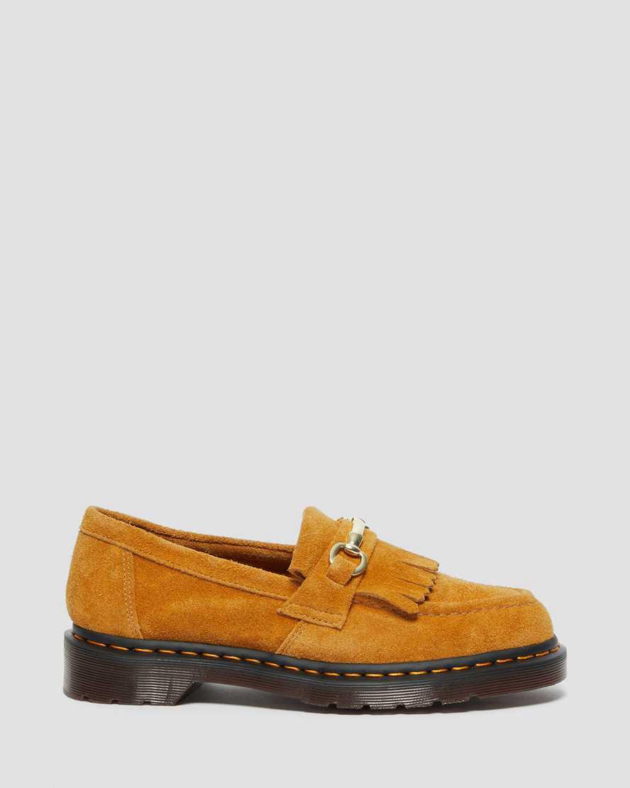 Dr Martens Adrian Snaffle Süet Kadın Loafer Ayakkabı Sarı  Türkiye |  05246-EZKU