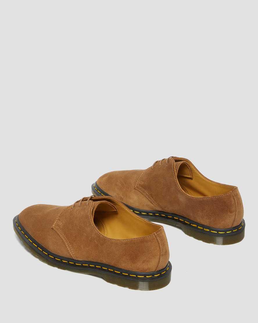 Dr Martens Archie II Made in England Süet Kadın Oxford Ayakkabı Koyu Kahverengi  Türkiye |  27650-KAPL