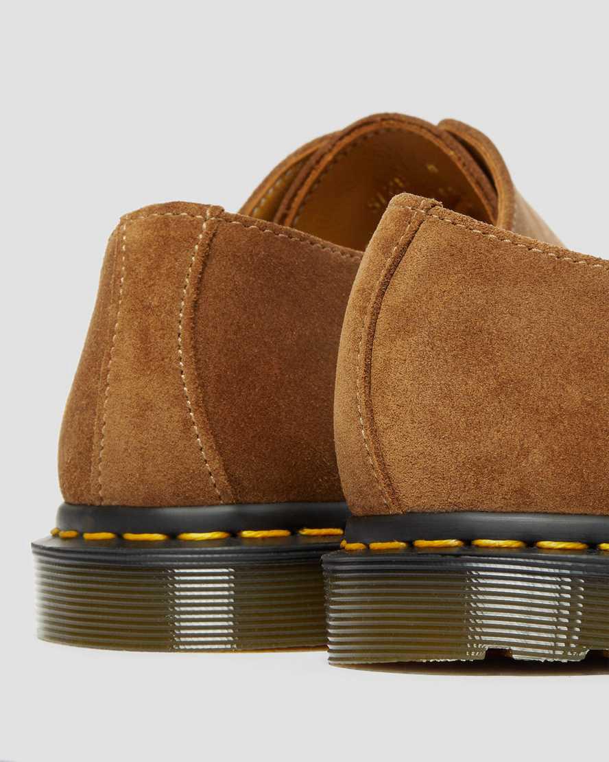 Dr Martens Archie II Made in England Süet Kadın Oxford Ayakkabı Koyu Kahverengi  Türkiye |  27650-KAPL