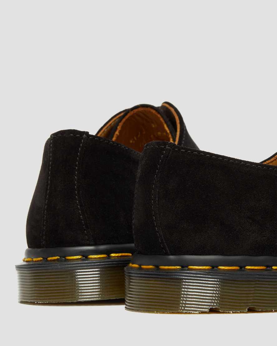 Dr Martens Archie II Made in England Süet Erkek Oxford Ayakkabı Siyah  Türkiye |  37512-QBNL