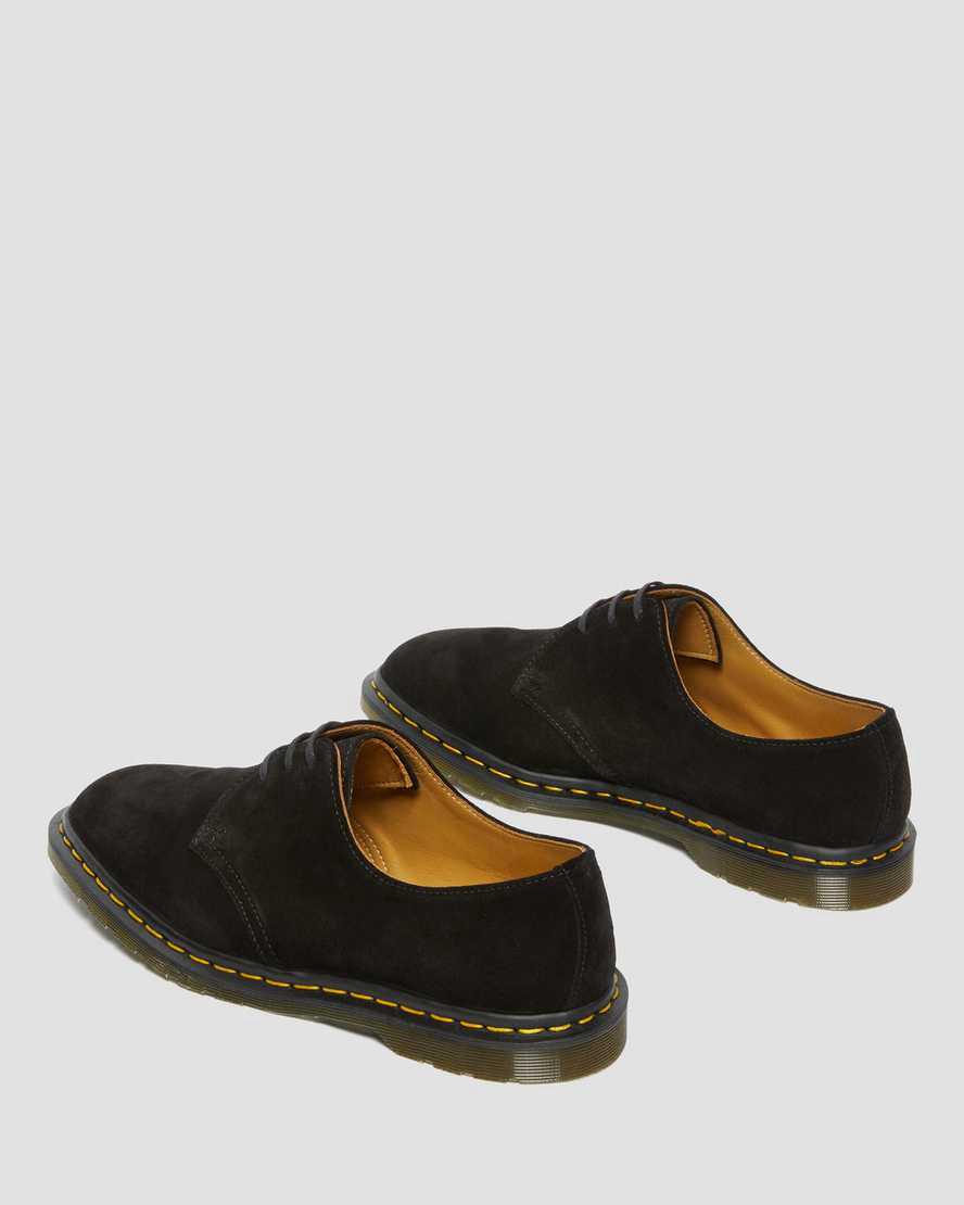Dr Martens Archie II Made in England Süet Kadın Oxford Ayakkabı Siyah  Türkiye |  52643-MBIU