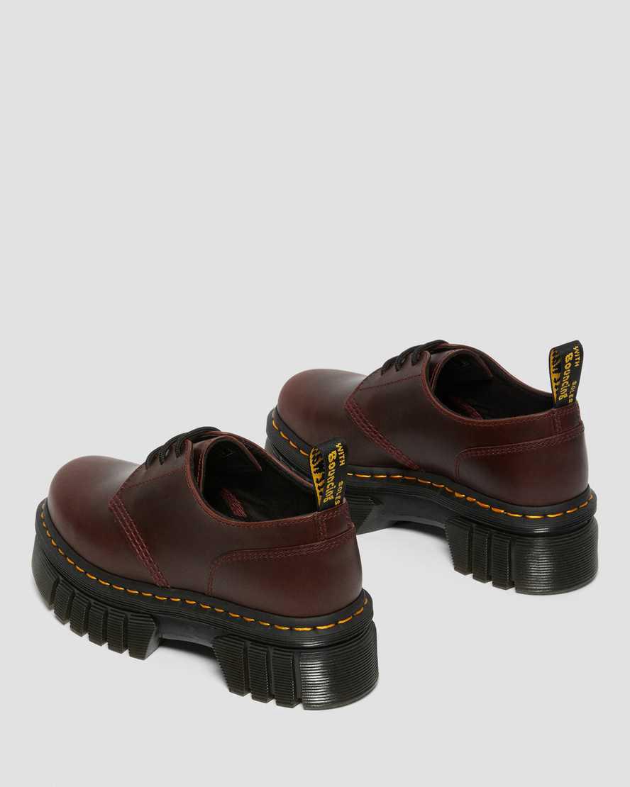 Dr Martens Audrick Brando Deri Kadın Platform Ayakkabı Kahverengi  Türkiye |  85940-YAPO