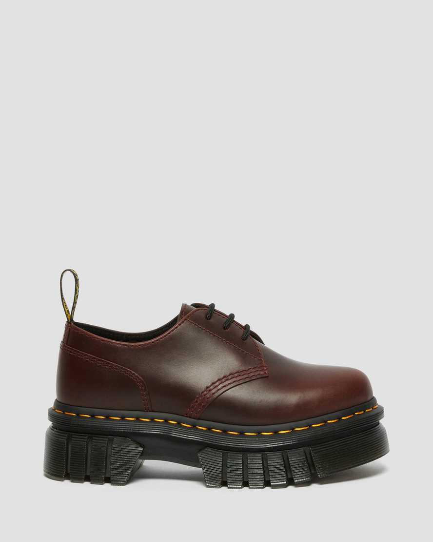 Dr Martens Audrick Brando Deri Kadın Platform Ayakkabı Kahverengi  Türkiye |  85940-YAPO