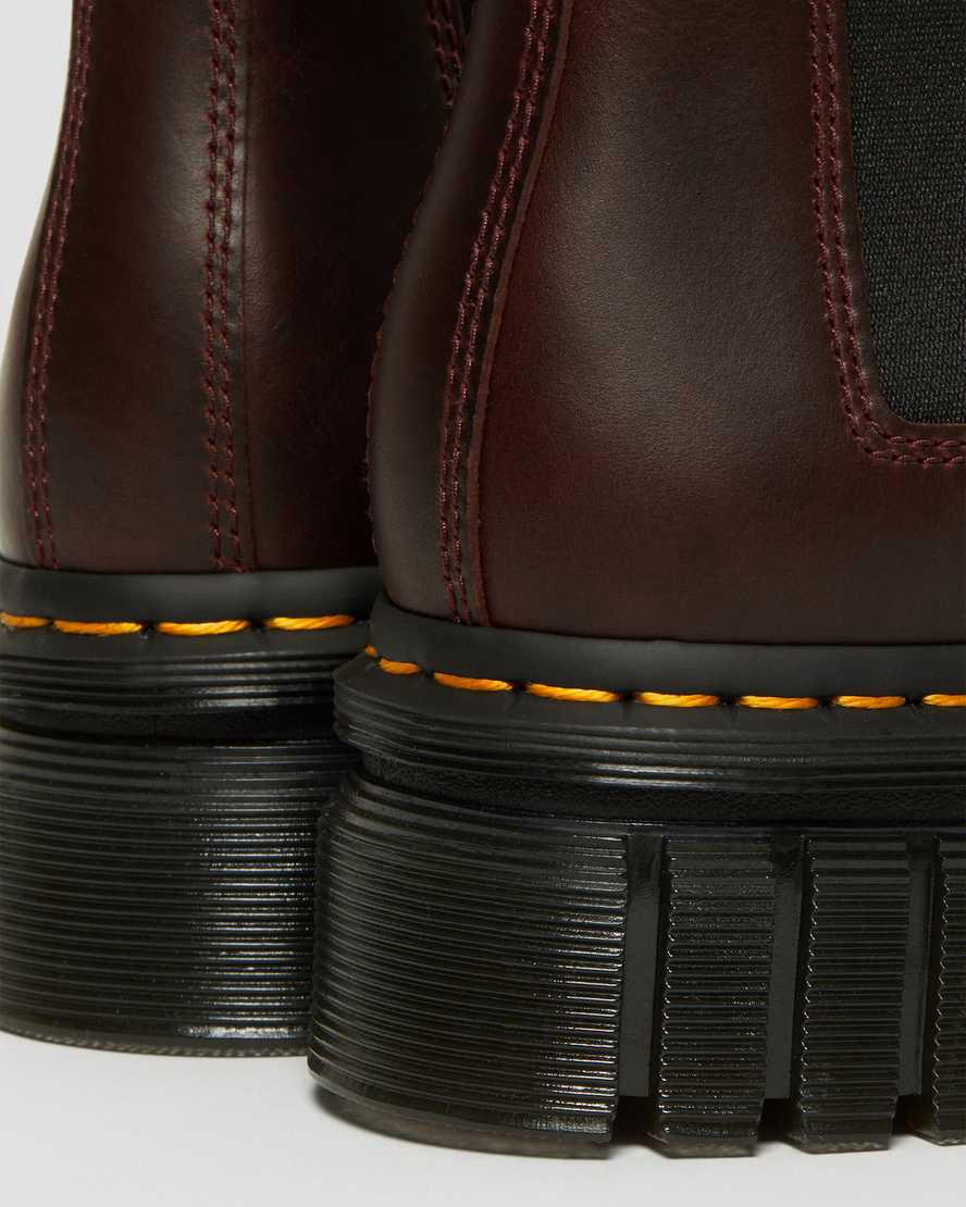 Dr Martens Audrick Brando Deri Platform Kadın Chelsea Bot Kahverengi  Türkiye |  08256-CTUY