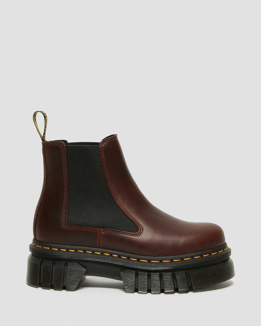 Dr Martens Audrick Brando Deri Platform Kadın Chelsea Bot Kahverengi  Türkiye |  08256-CTUY