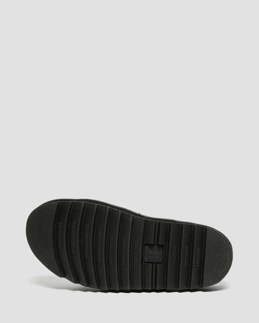 Dr Martens Blaire Deri Terlik Kadın Platform Sandalet Beyaz  Türkiye |  65438-QTDG