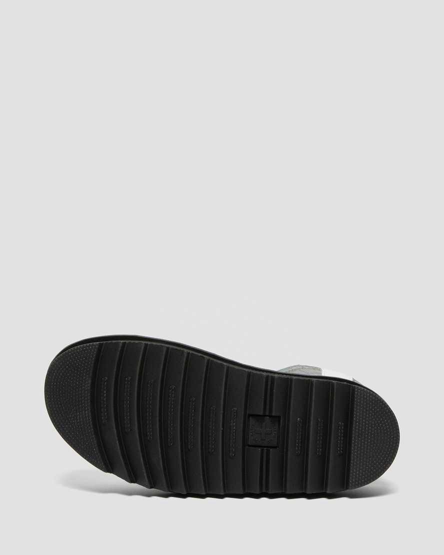 Dr Martens Blaire Hydro Deri Askılı Kadın Platform Sandalet Beyaz  Türkiye |  92041-YOKB