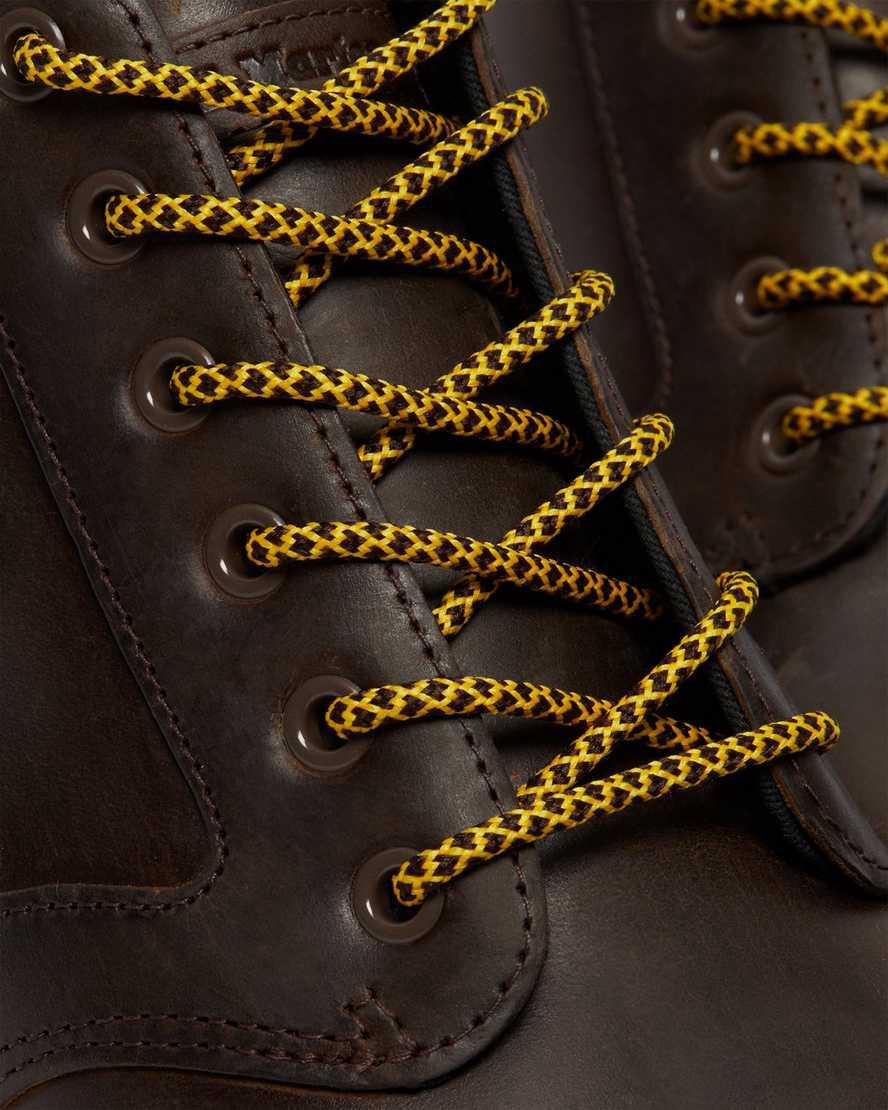 Dr Martens Bonny Deri Erkek Bilek Boy Bot Kahverengi  Türkiye |  06132-KXLR