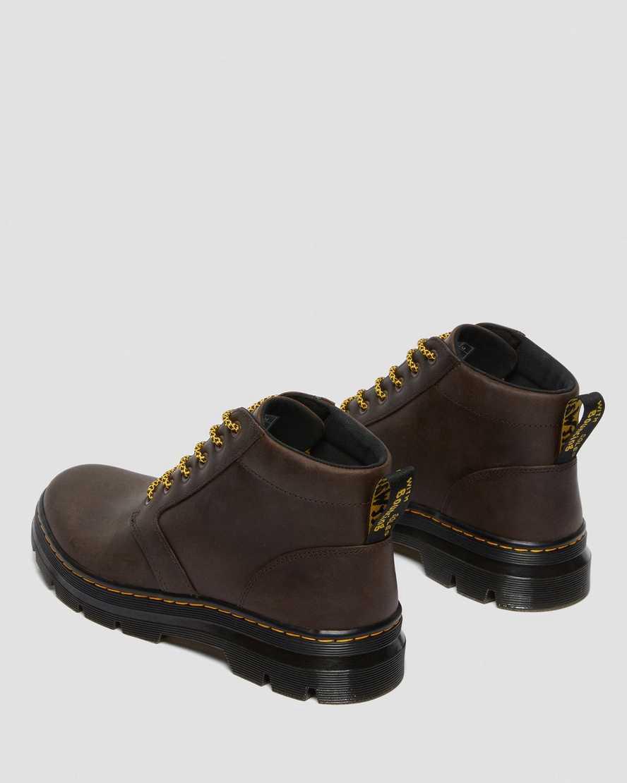 Dr Martens Bonny Deri Erkek Bilek Boy Bot Kahverengi  Türkiye |  06132-KXLR