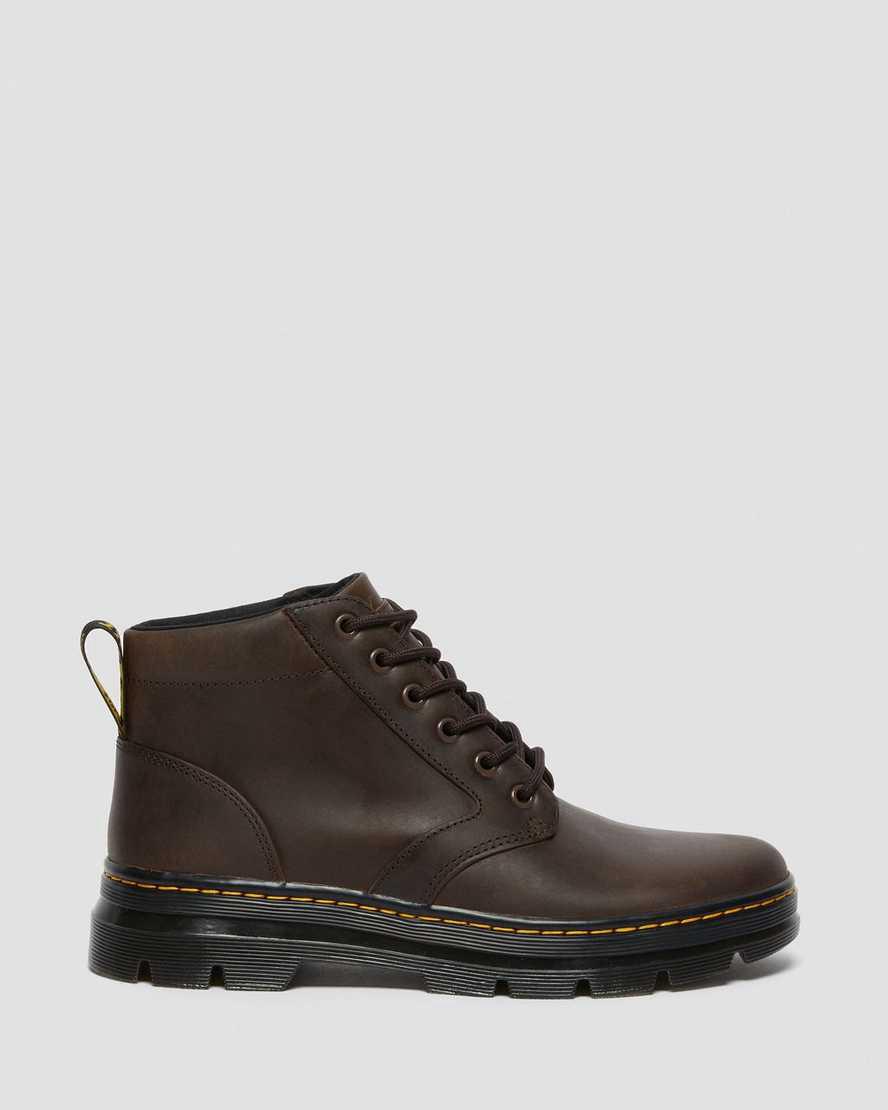 Dr Martens Bonny Deri Erkek Bilek Boy Bot Kahverengi  Türkiye |  06132-KXLR