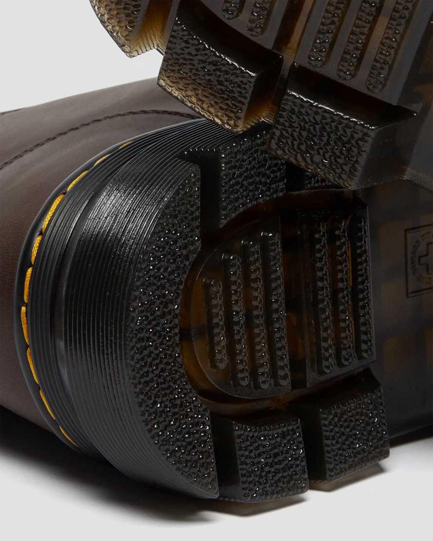 Dr Martens Bonny Deri Erkek Bilek Boy Bot Kahverengi  Türkiye |  06132-KXLR