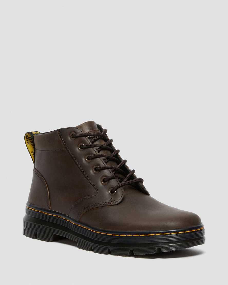 Dr Martens Bonny Deri Erkek Bilek Boy Bot Kahverengi  Türkiye |  06132-KXLR
