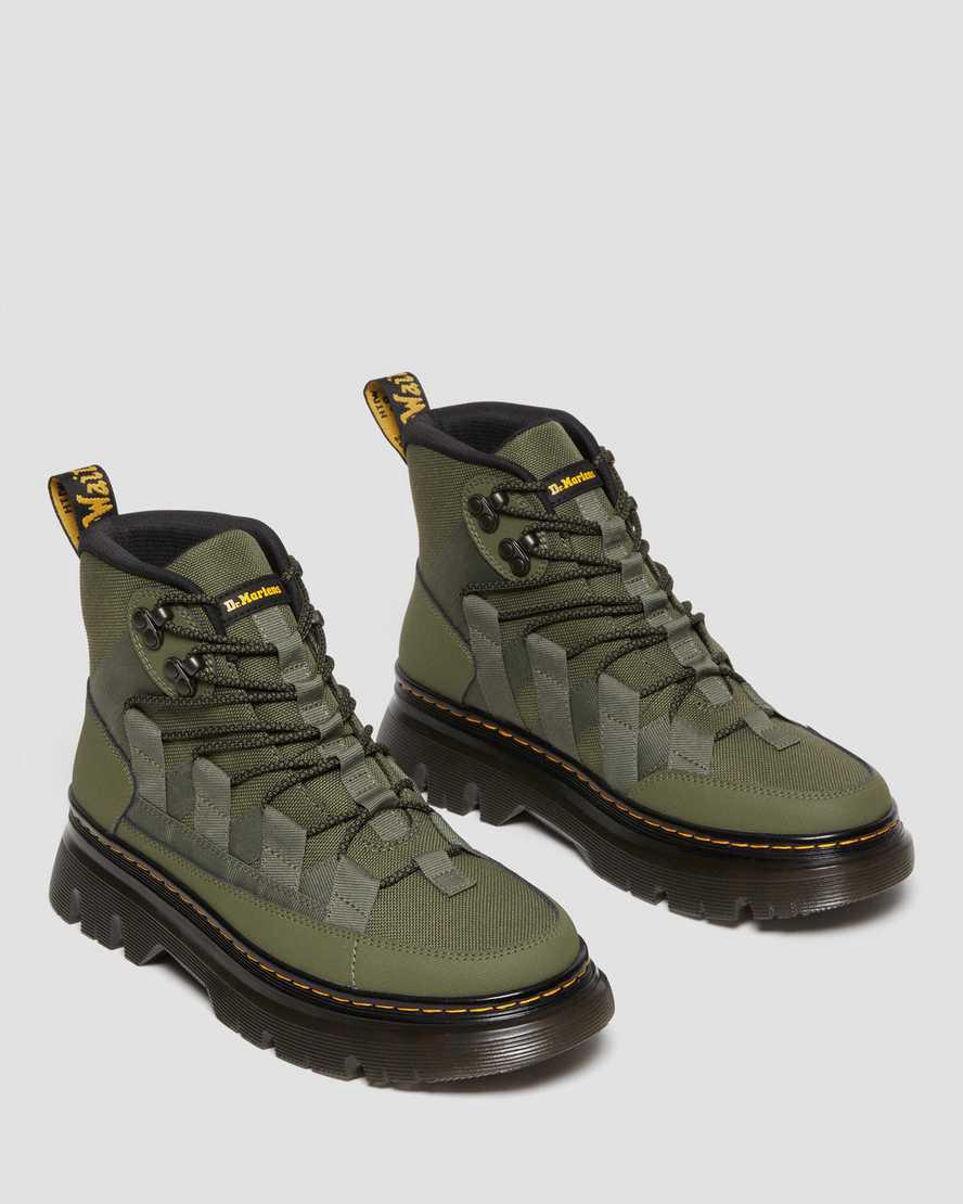 Dr Martens Boury Deri Kadın Bilek Boy Bot Haki Yeşil  Türkiye |  41708-TYNF