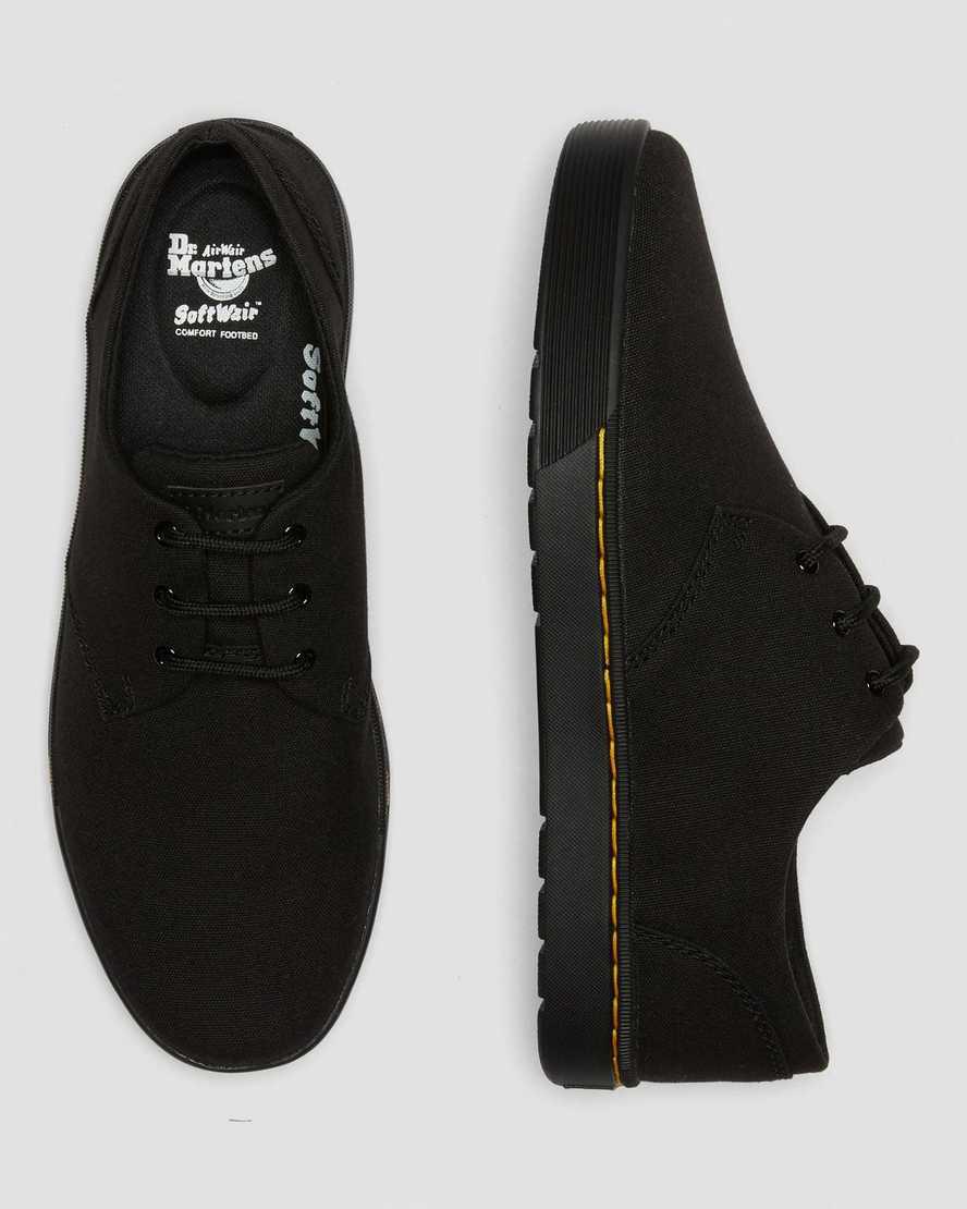 Dr Martens Cairo Low Kanvas Erkek Günlük Bot Siyah  Türkiye |  85260-VHZN