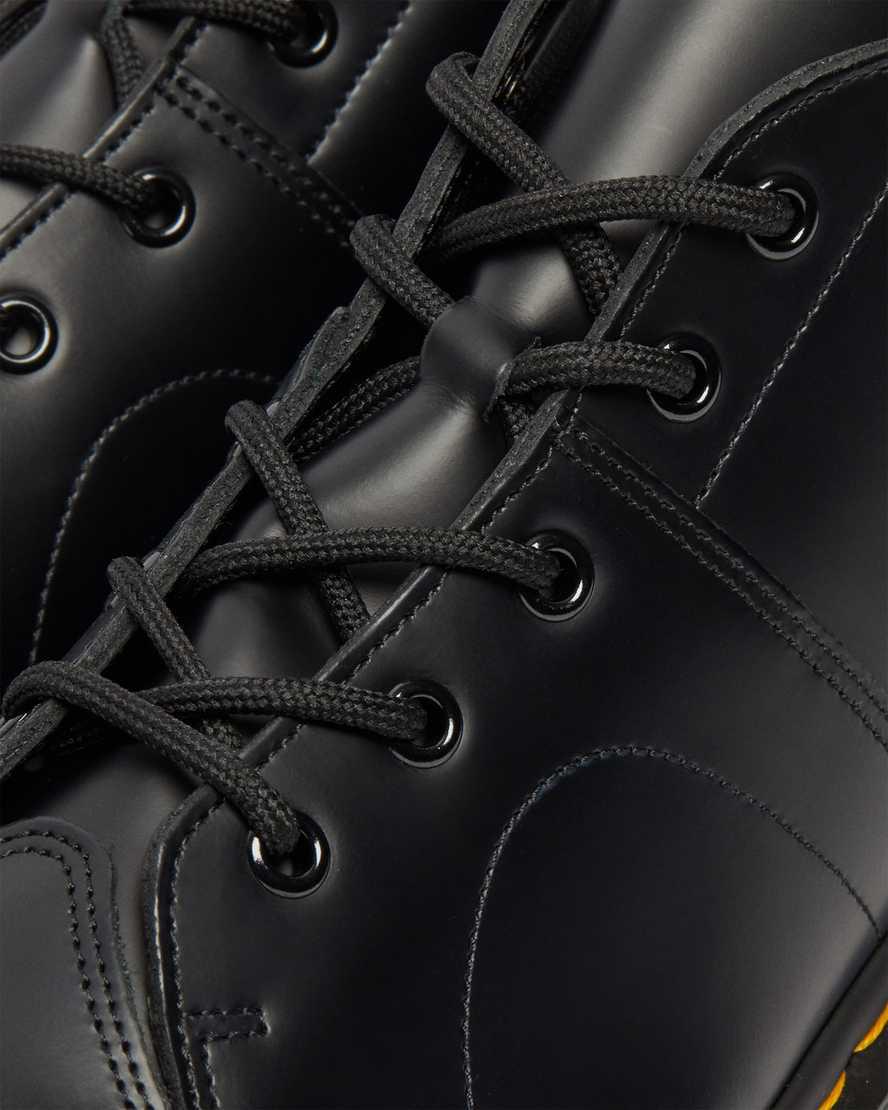 Dr Martens Church Smooth Deri Monkey Kadın Bilek Boy Bot Siyah  Türkiye |  92038-TIVM