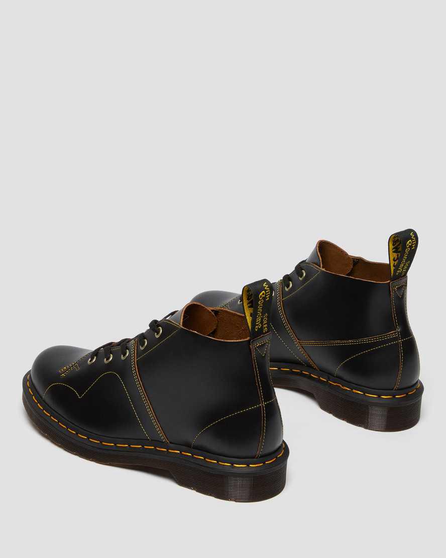 Dr Martens Church Vintage Monkey Kadın Bilek Boy Bot Siyah  Türkiye |  82369-FPHW