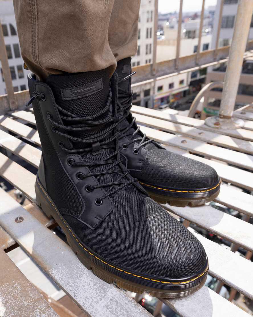 Dr Martens Combs Poly Erkek Bilek Boy Bot Siyah  Türkiye |  43986-FYPV