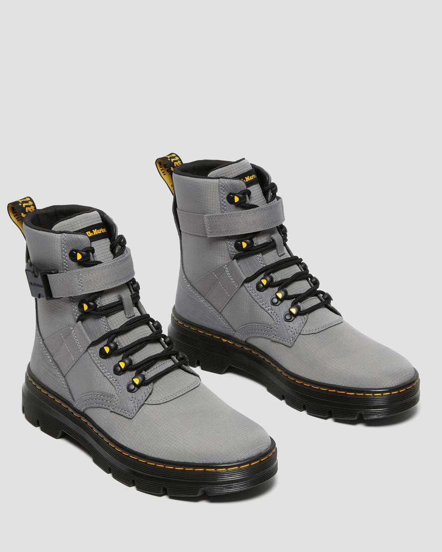 Dr Martens Combs Tech II Poly Kadın Bilek Boy Bot Gri  Türkiye |  82496-XNKM