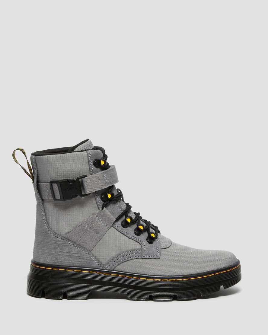 Dr Martens Combs Tech II Poly Kadın Bilek Boy Bot Gri  Türkiye |  82496-XNKM