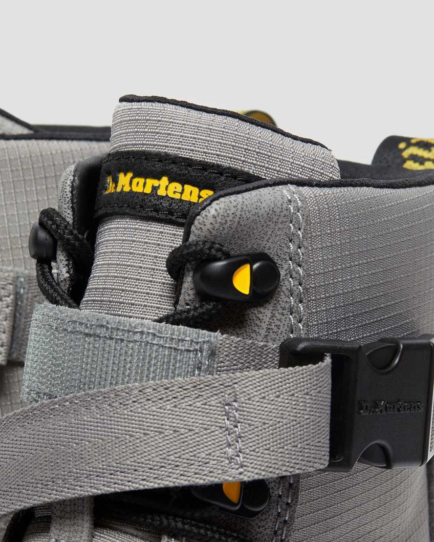 Dr Martens Combs Tech II Poly Kadın Bilek Boy Bot Gri  Türkiye |  82496-XNKM
