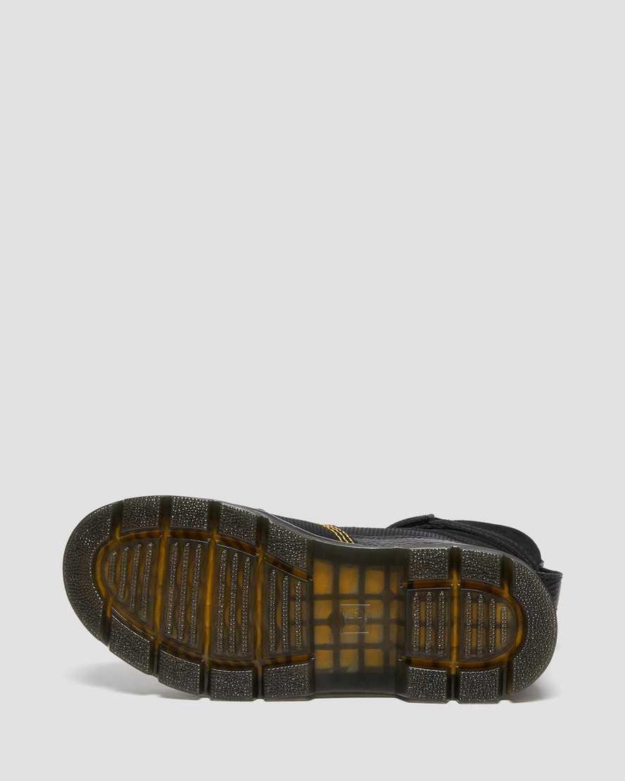 Dr Martens Combs Tech Milled Nappa & Süet Erkek Bilek Boy Bot Siyah  Türkiye |  09742-LMQC
