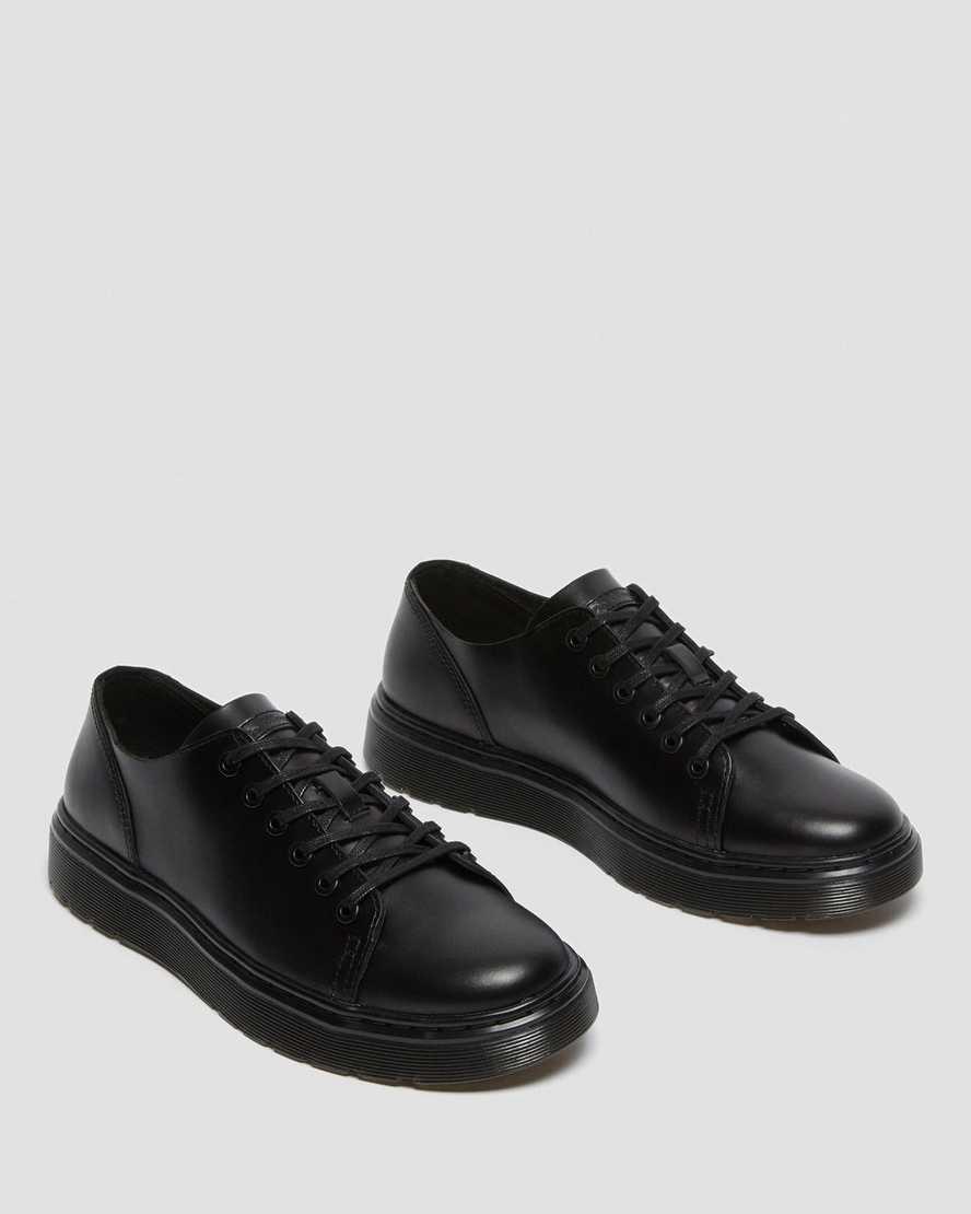 Dr Martens Dante Brando Deri Gündelik Erkek Oxford Ayakkabı Siyah  Türkiye |  94102-IHTR