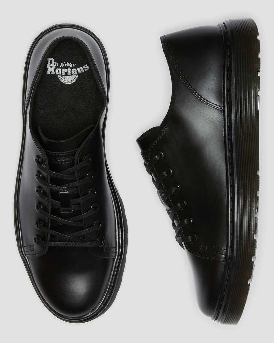 Dr Martens Dante Brando Deri Gündelik Erkek Oxford Ayakkabı Siyah  Türkiye |  94102-IHTR
