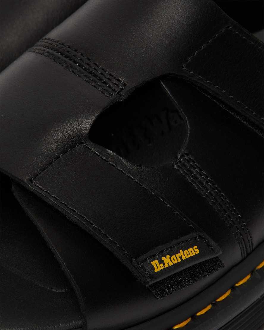Dr Martens Daxton Deri Kadın Terlik Siyah  Türkiye |  53284-UOCX