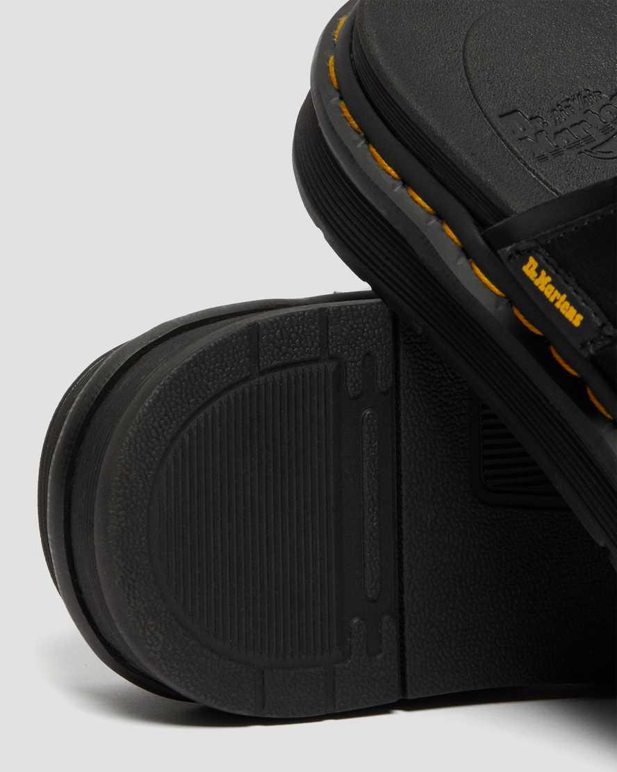 Dr Martens Daxton Deri Kadın Terlik Siyah  Türkiye |  53284-UOCX