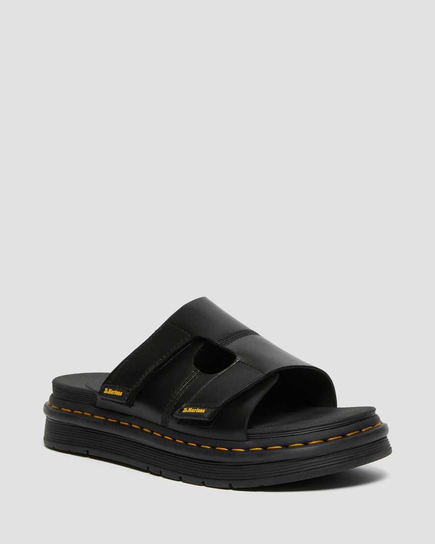 Dr Martens Daxton Deri Kadın Terlik Siyah  Türkiye |  53284-UOCX