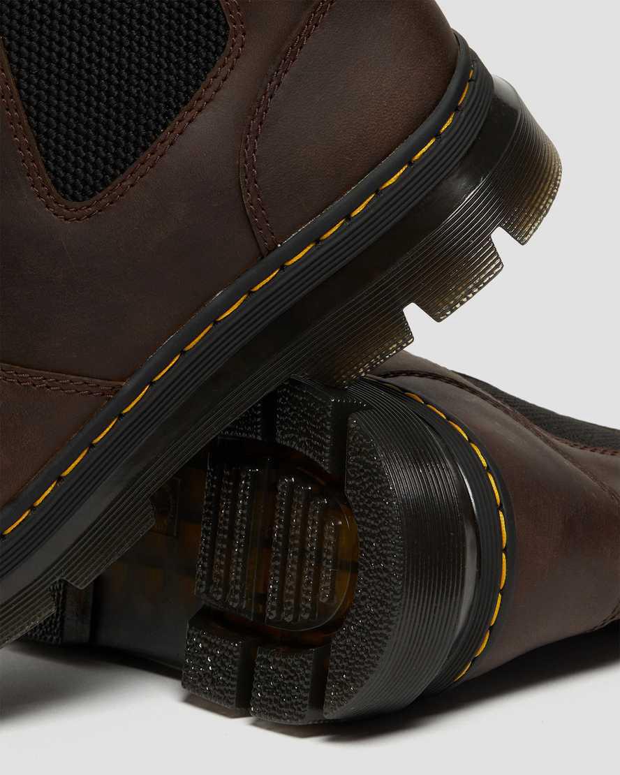 Dr Martens Embury Crazy Horse Deri Gündelik Kadın Chelsea Bot Kahverengi  Türkiye |  21930-HJQM
