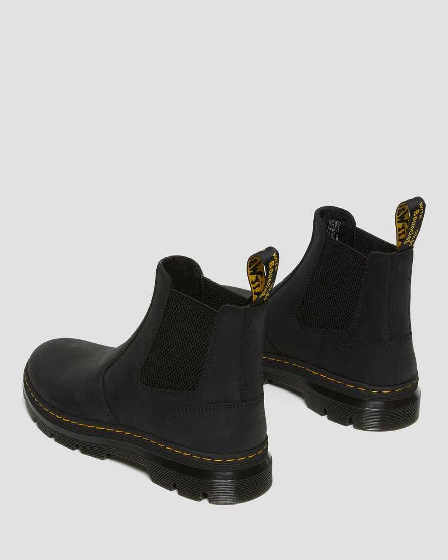 Dr Martens Embury Deri Chelsea Kadın Günlük Bot Siyah  Türkiye |  89243-EYUQ